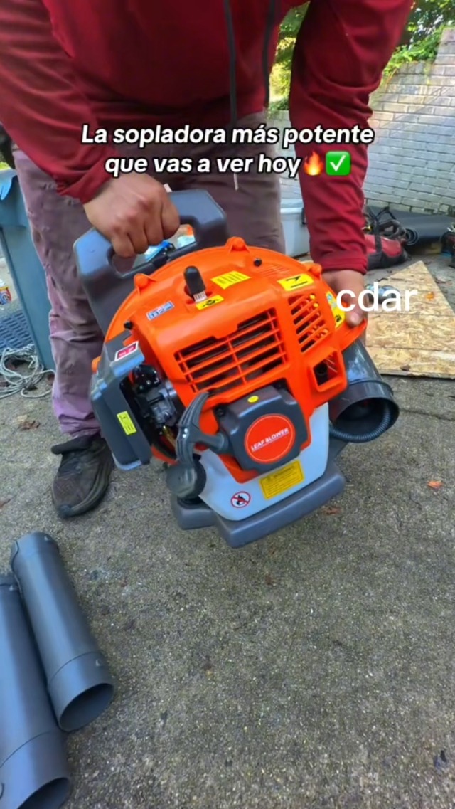Amazon.com: 52CC 2-Stroke Backpack Leaf Blower, 550 CFM Engine Gas